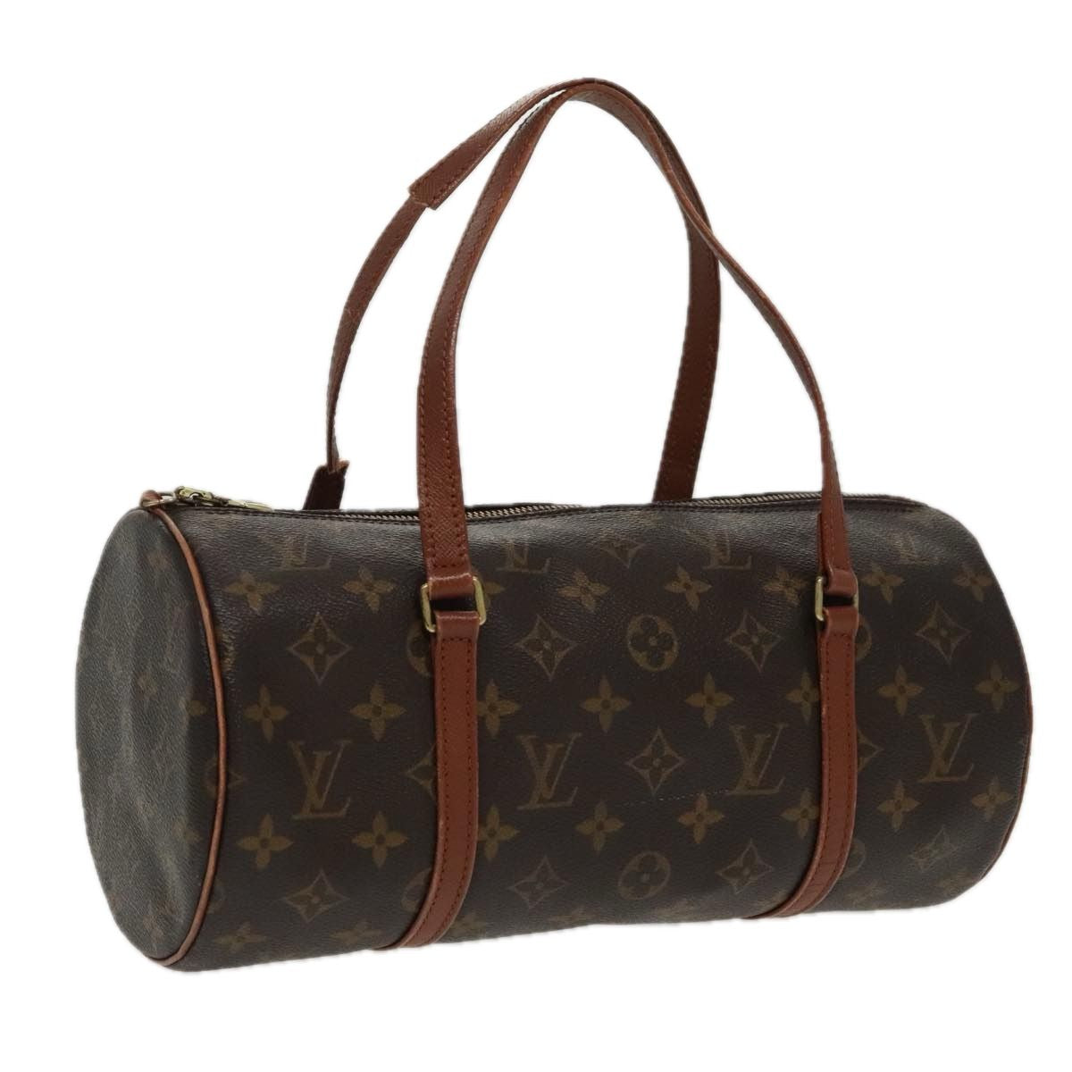 Louis Vuitton Monogram Papillon 30 Hand Bag M 51385 Lv Auth
