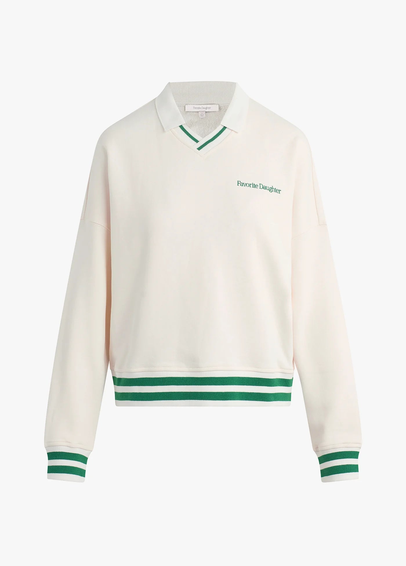 The Ivy League Rugby Sweater - Ivory