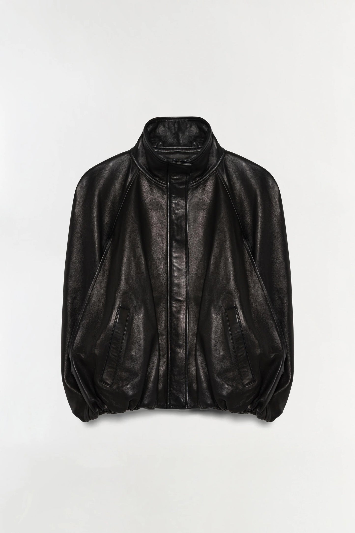 Jada Leather Cape Jacket
