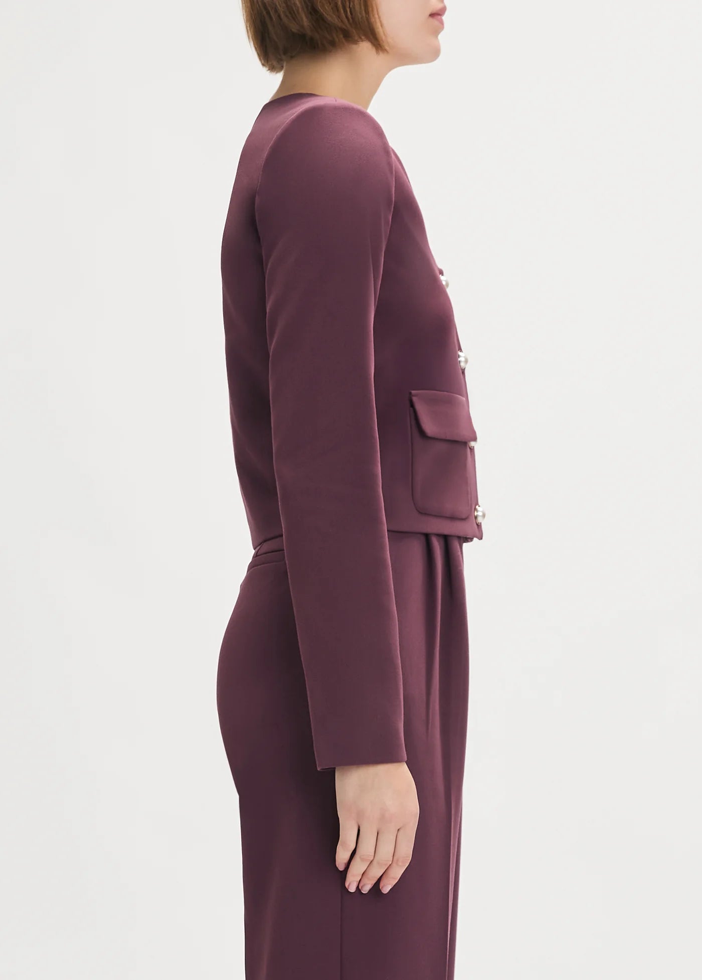 THE LAURA CROP JACKET Favorite Daughter