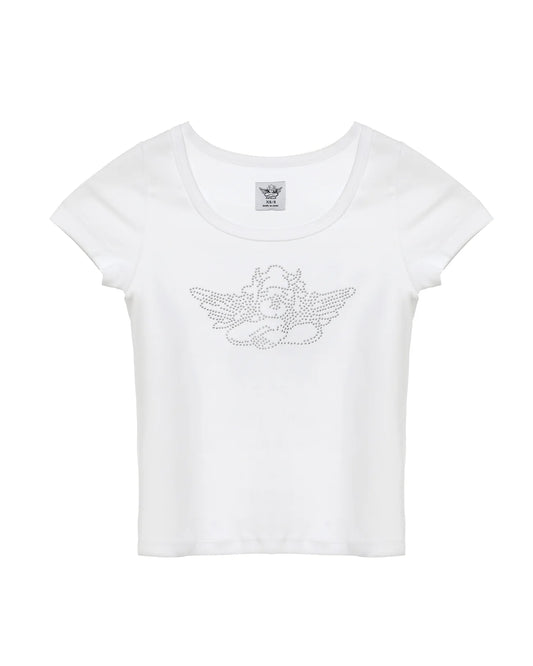 White Candyqueen Melly Tee - Boys lie