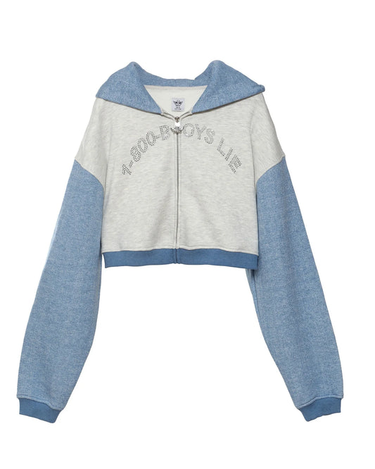 1-800 Heathered Alex Zip Hoodie - Boys Lie