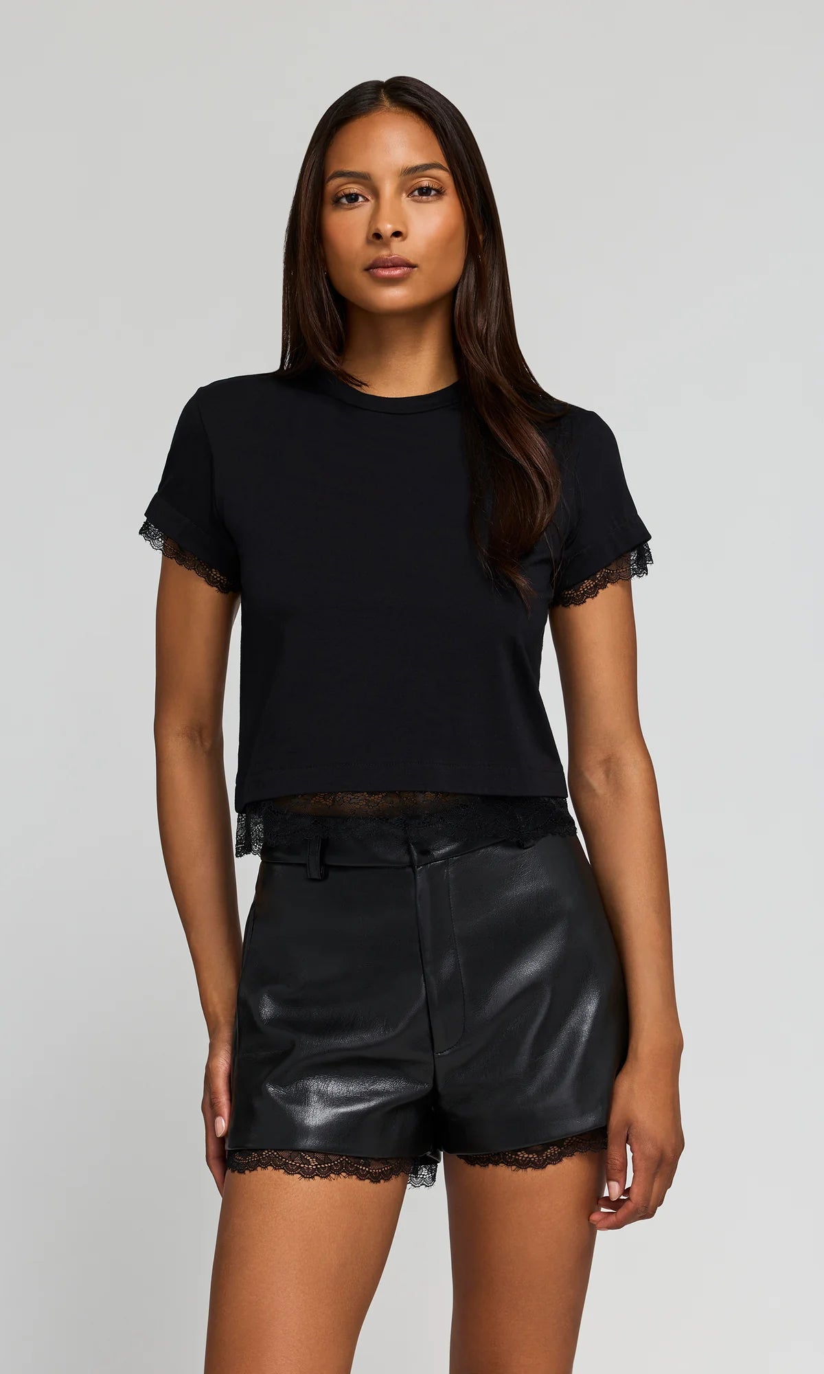 Christella Lace Combo Top