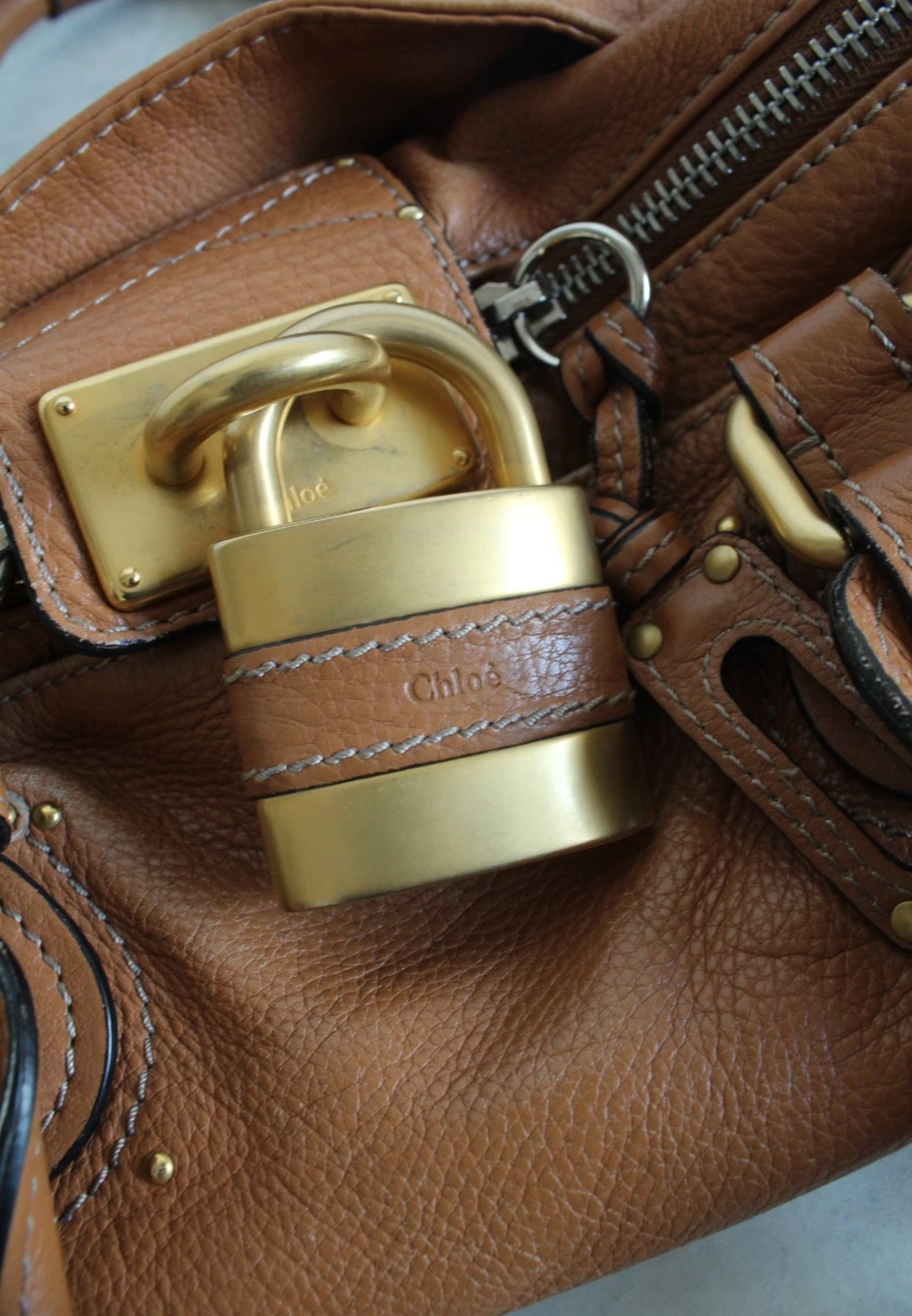 Chloe Paddington Leather Bag