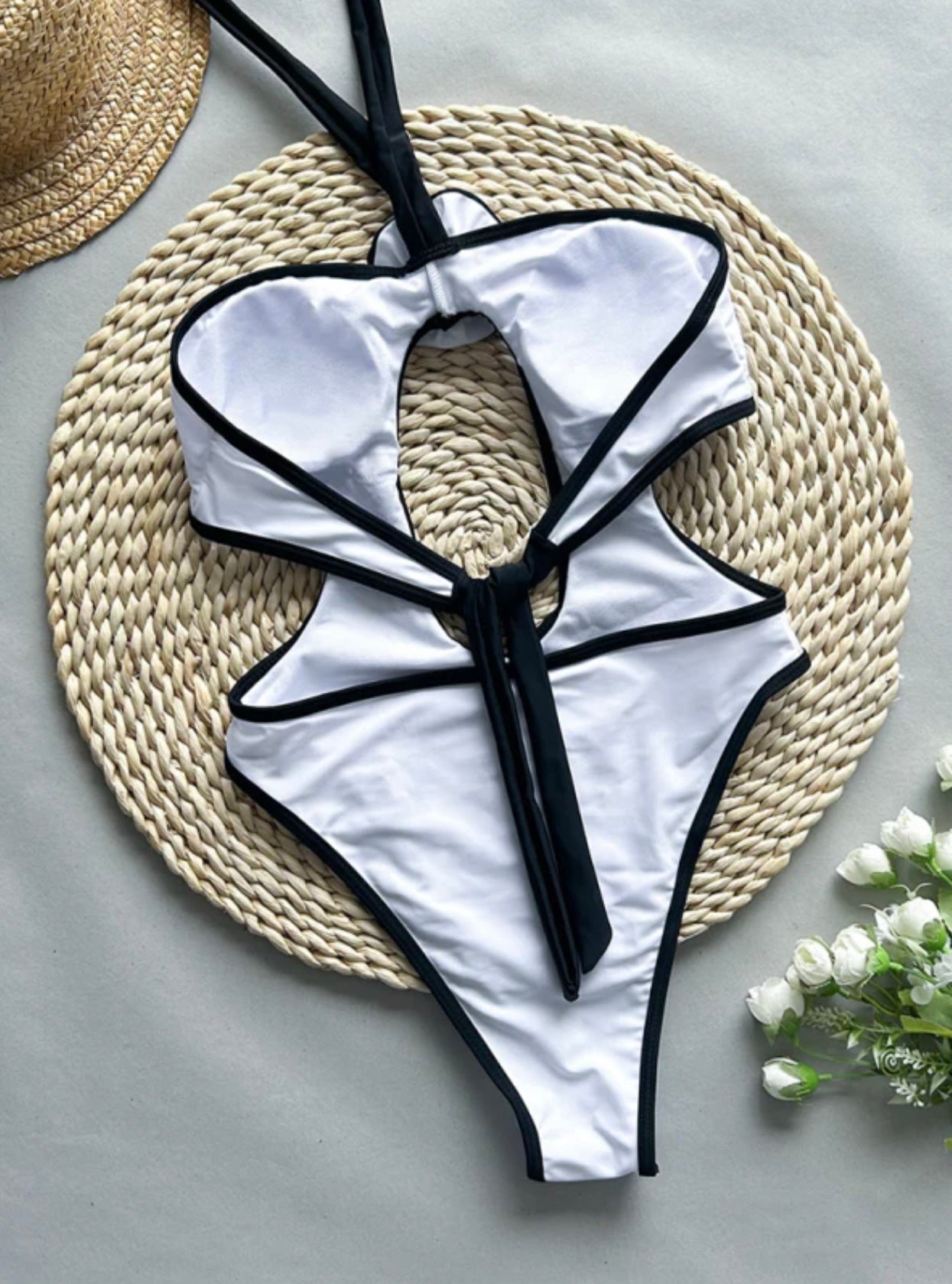 Risqué Rose One-Piece Swimsuit