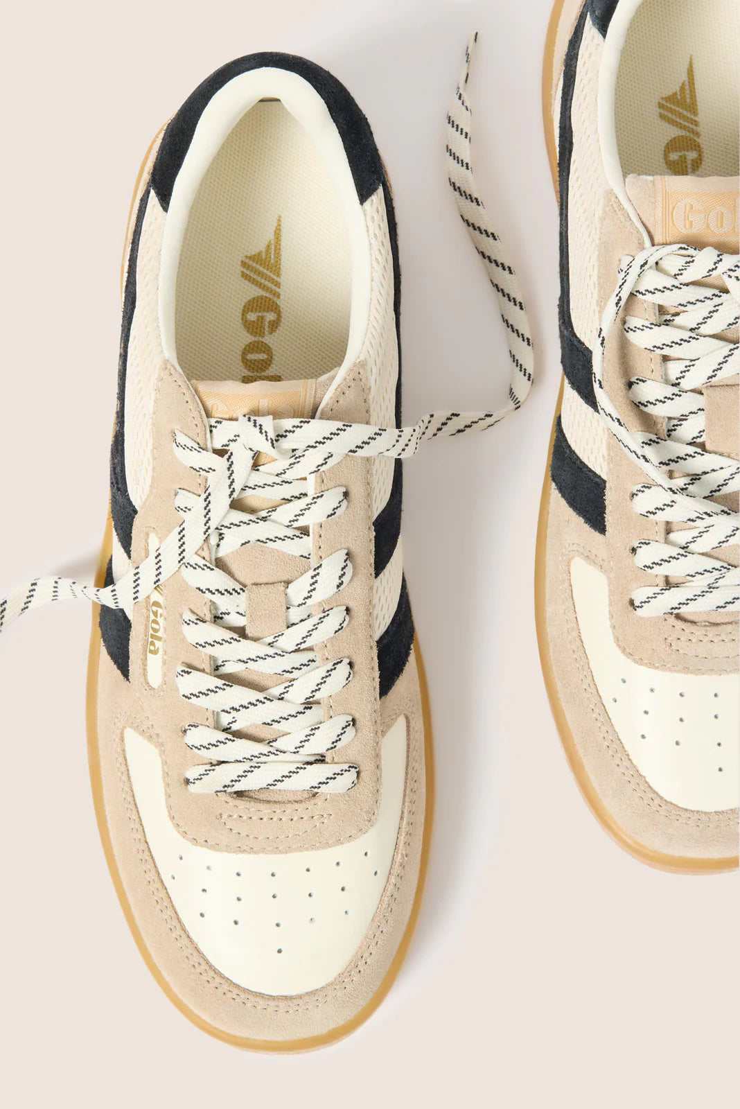 Off-White/Black Women’s Hawk ‘83 Trainer - Gola