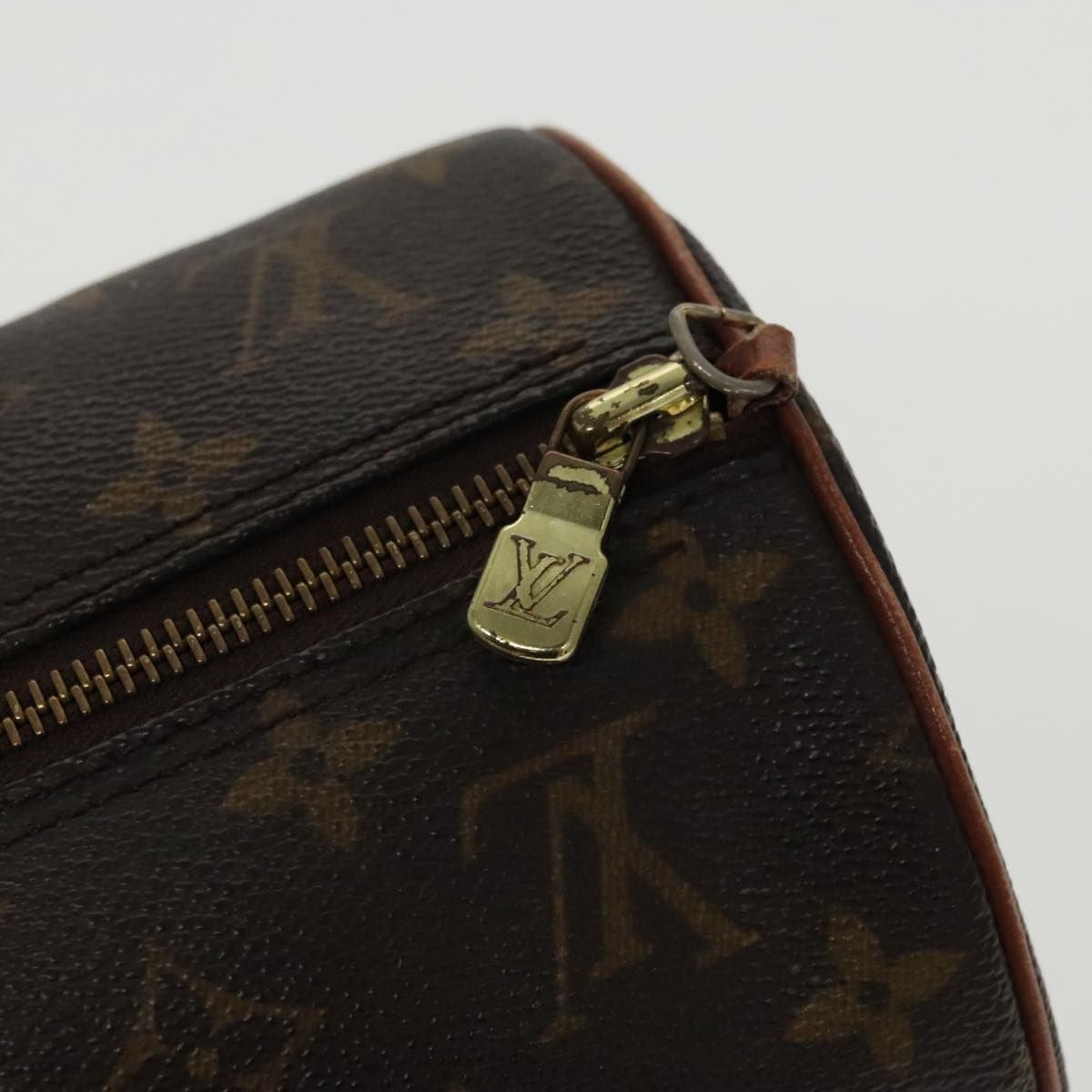 Louis Vuitton Monogram Papillon 30 Hand Bag M 51385 Lv Auth