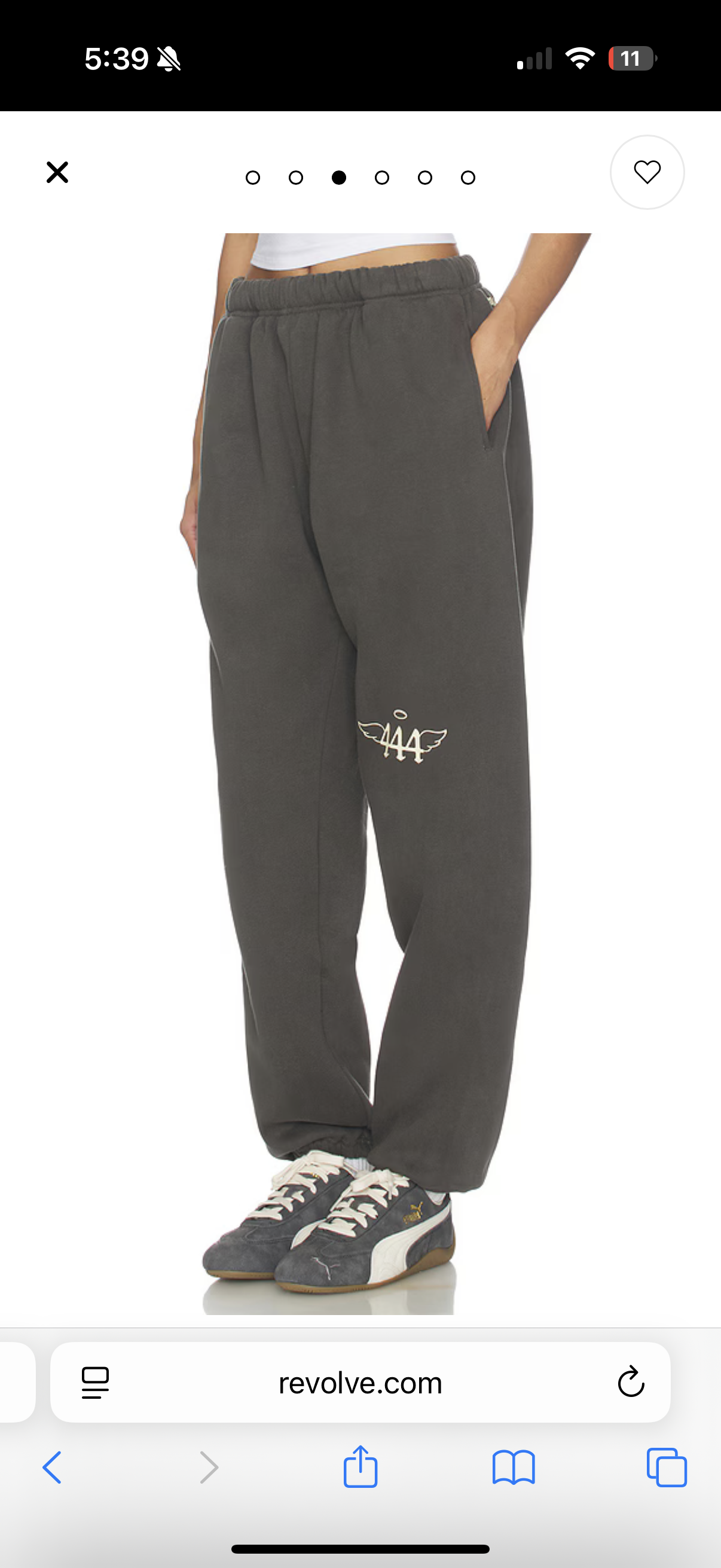 Divinely Protected Sweatpants Charcoal The Mayfair Group