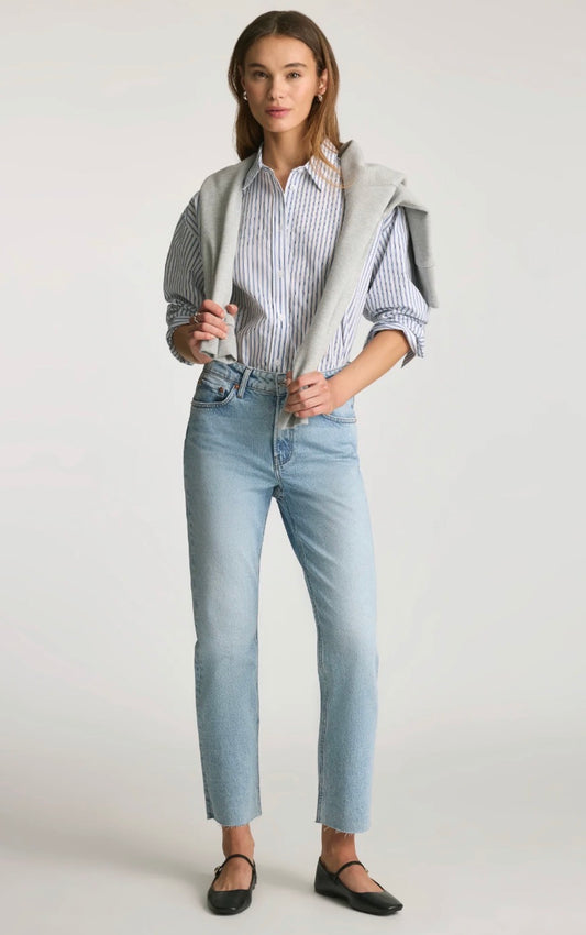 New York Straight Jeans - Mavi
