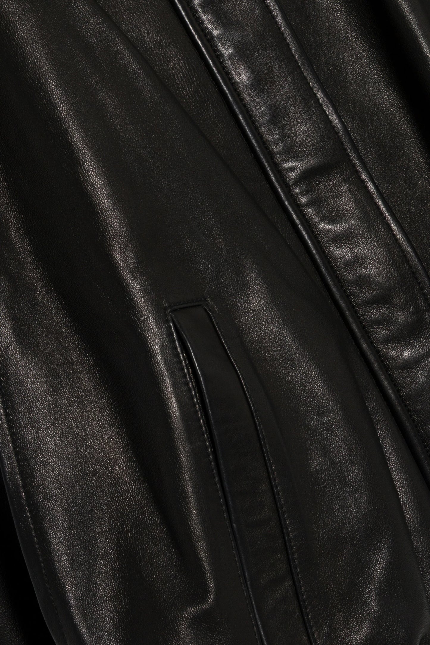 Jada Leather Cape Jacket