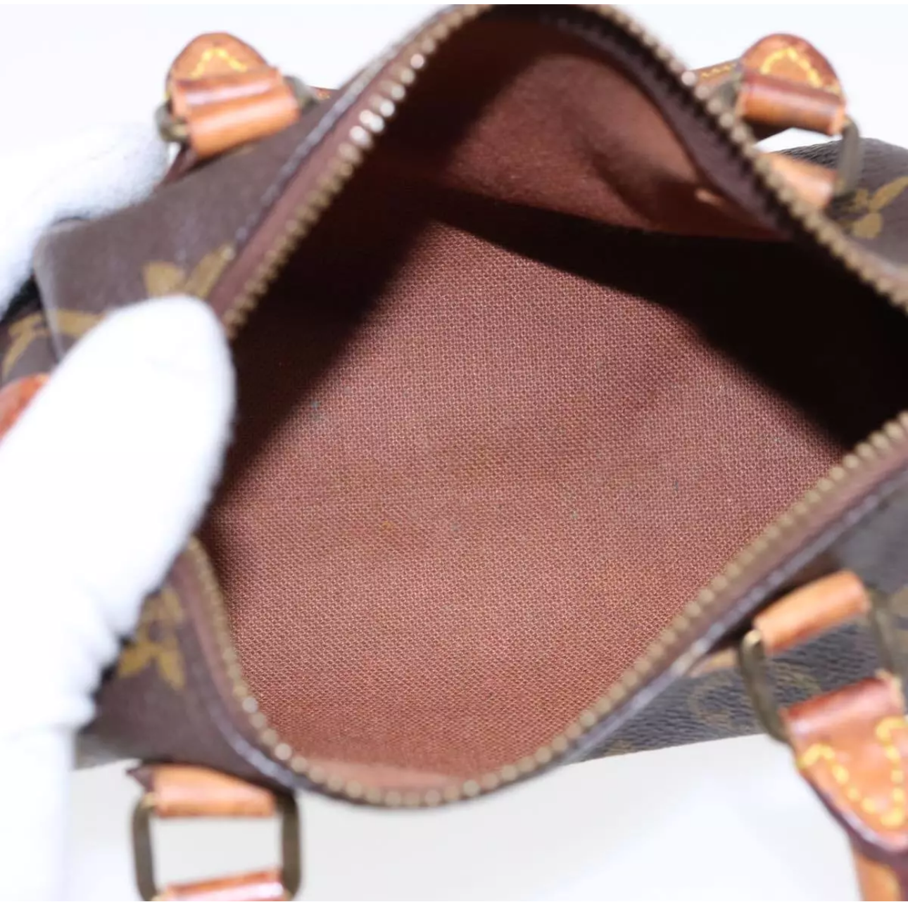 Louis Vuitton                                        LV Monogram Mini Speedy HL Vintage