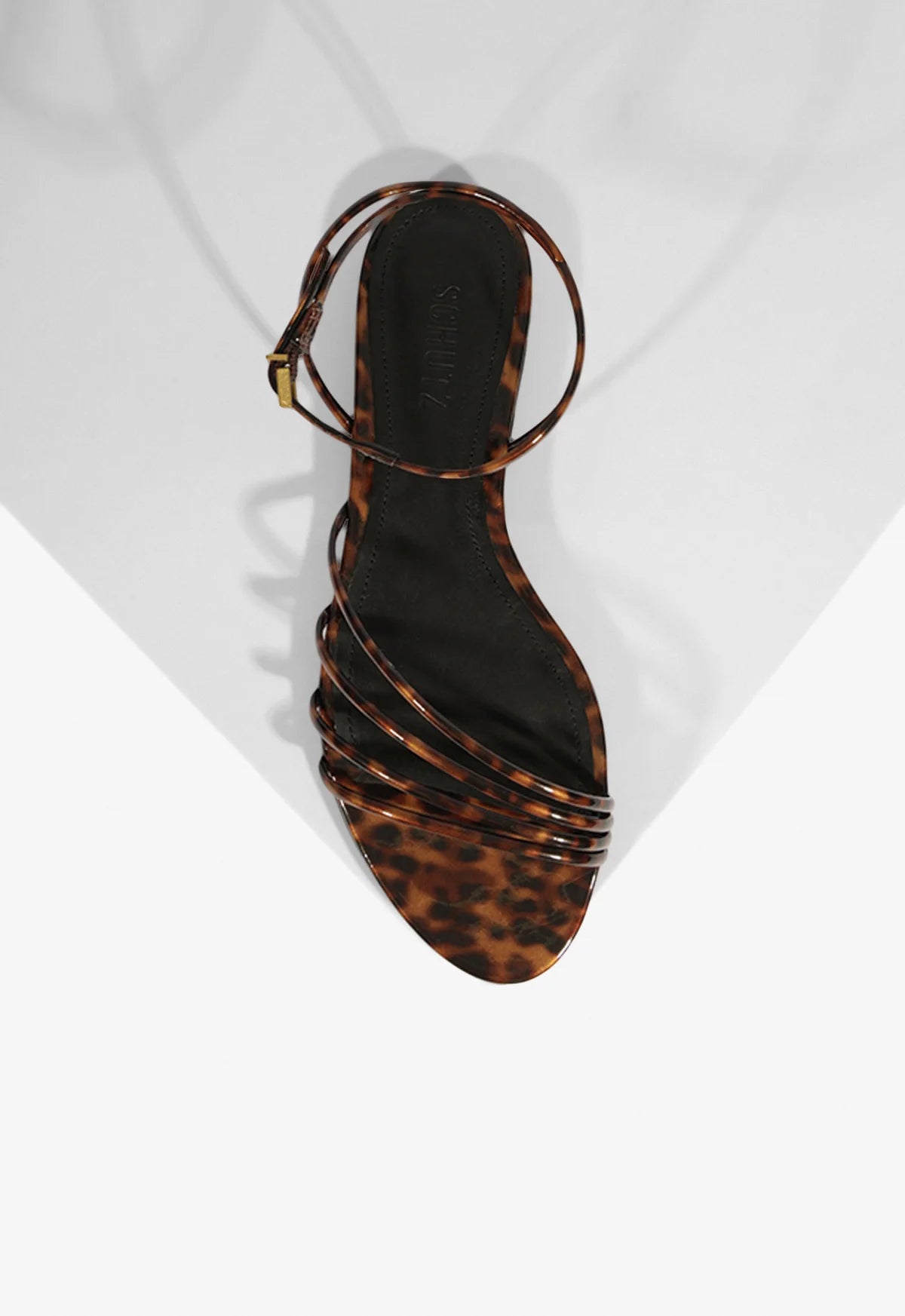 Inez Flat Leather Sandal - Schutz