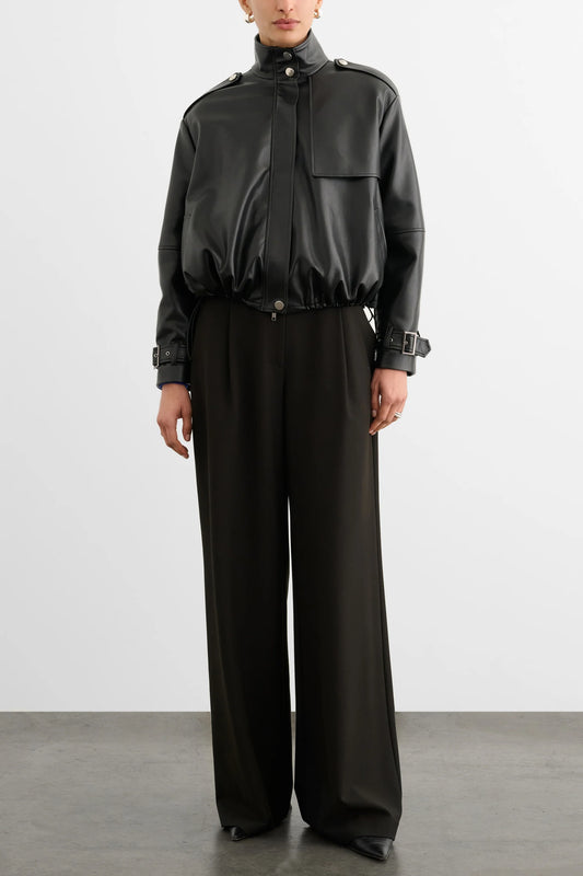 The Alyssa Funnel Neck Bomber