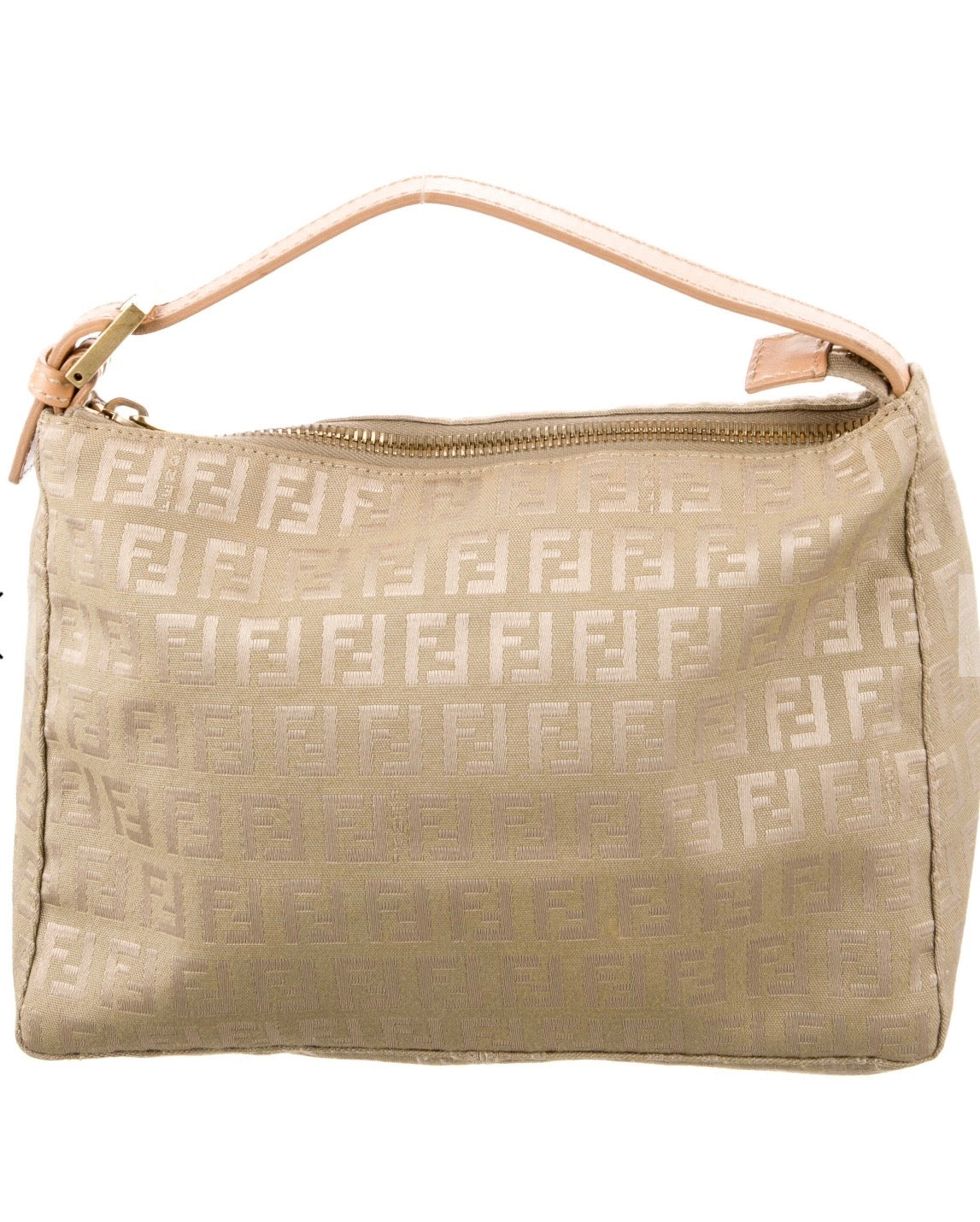 2000-2010 Zucchino Canvas Handbag - Brown