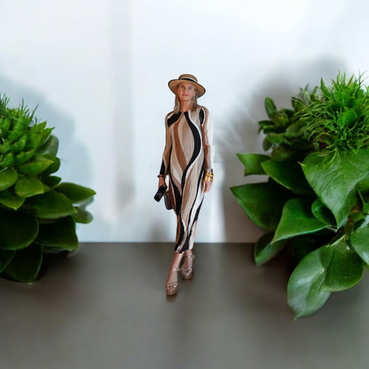 Mocha swell Dress