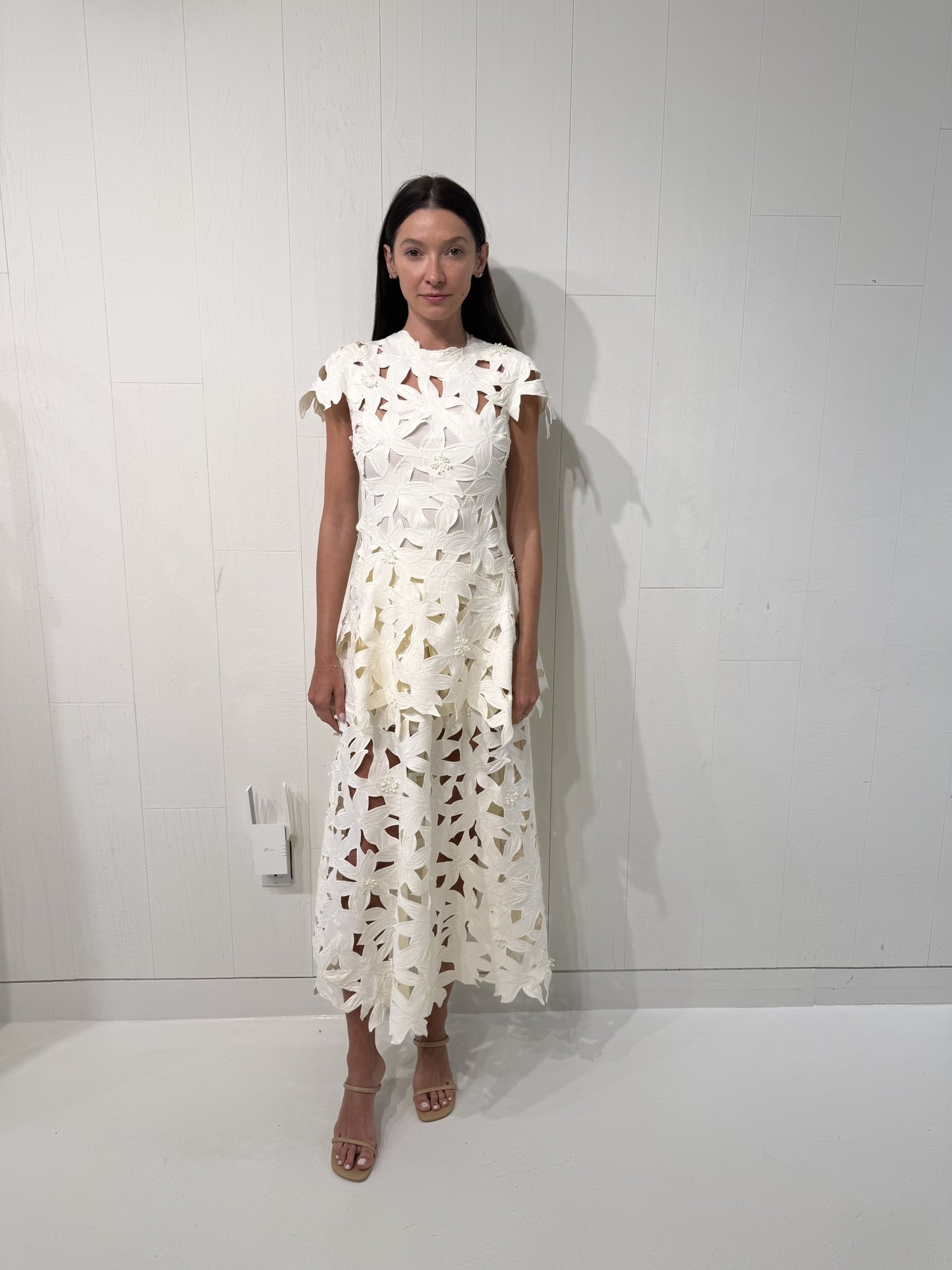 NEVE S/S MIDI DRESS SIMKHAI