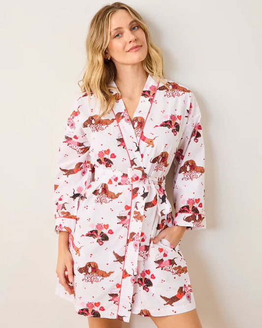 Dachshund Date - Getting Ready Robe