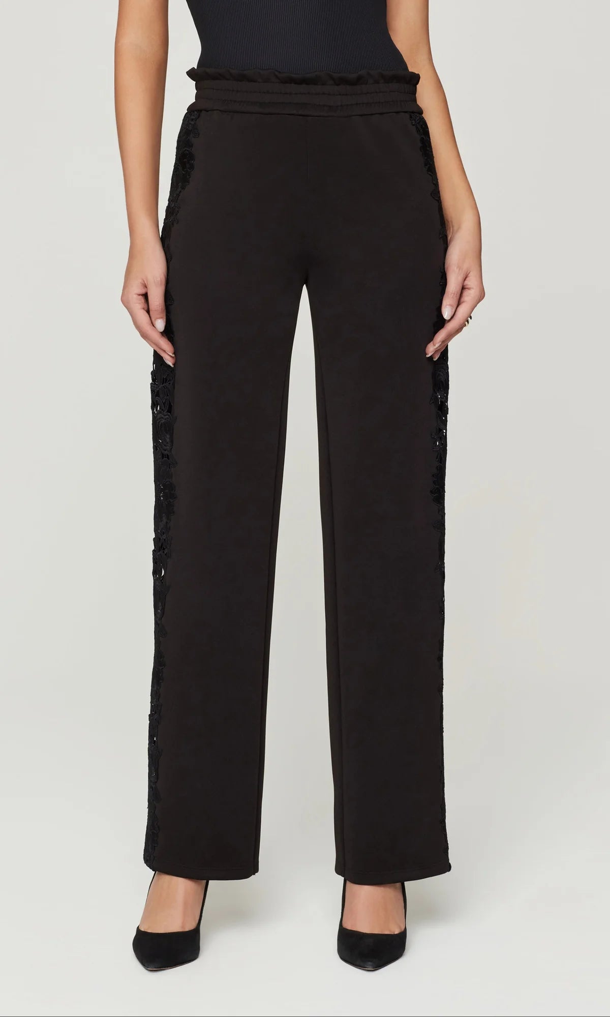 KENSLEY LACE COMBO PANTS