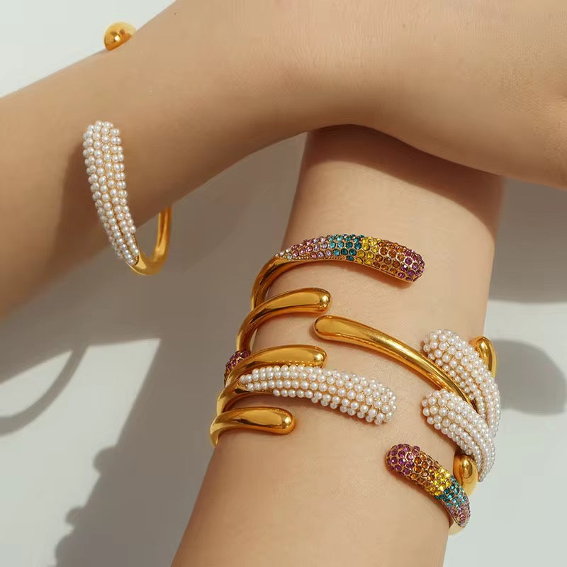 The Capri Pavé Cuff