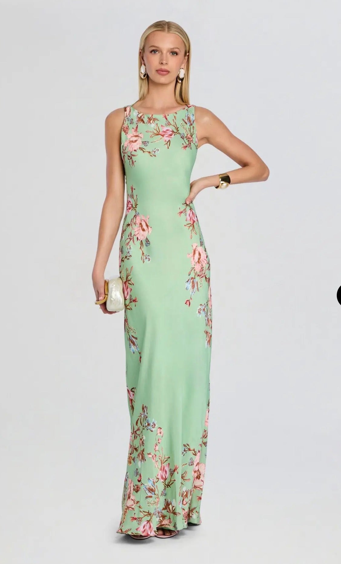 Ezra Bias Maxi-Dress