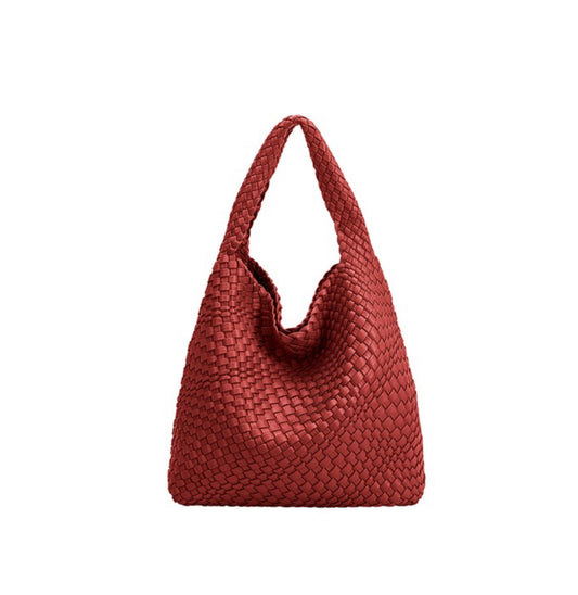 Johanna Red Vegan Leather Bag