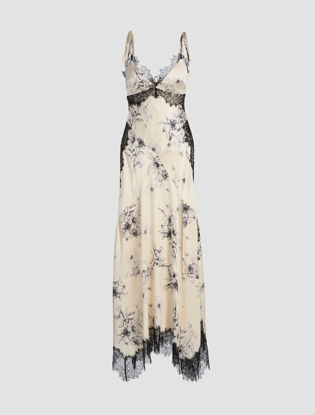 Handsketched Floral Jett Dress
