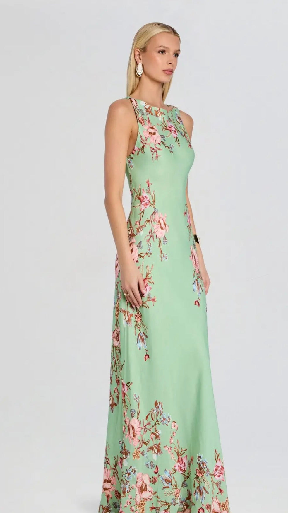Ezra Bias Maxi-Dress