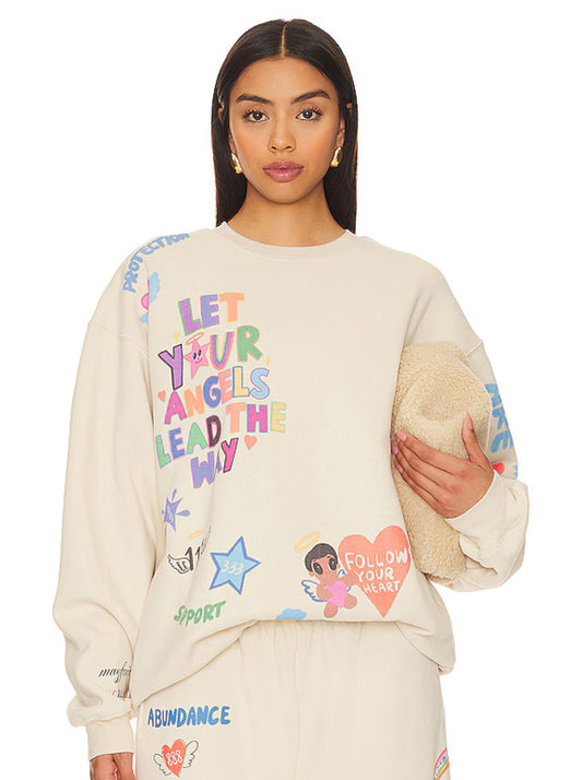 Angels All Around Crewneck