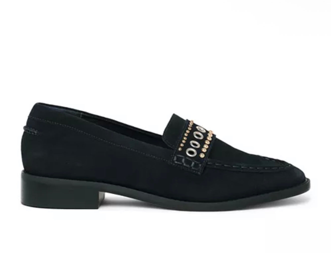 Gretta Mixed Hardware Loafer