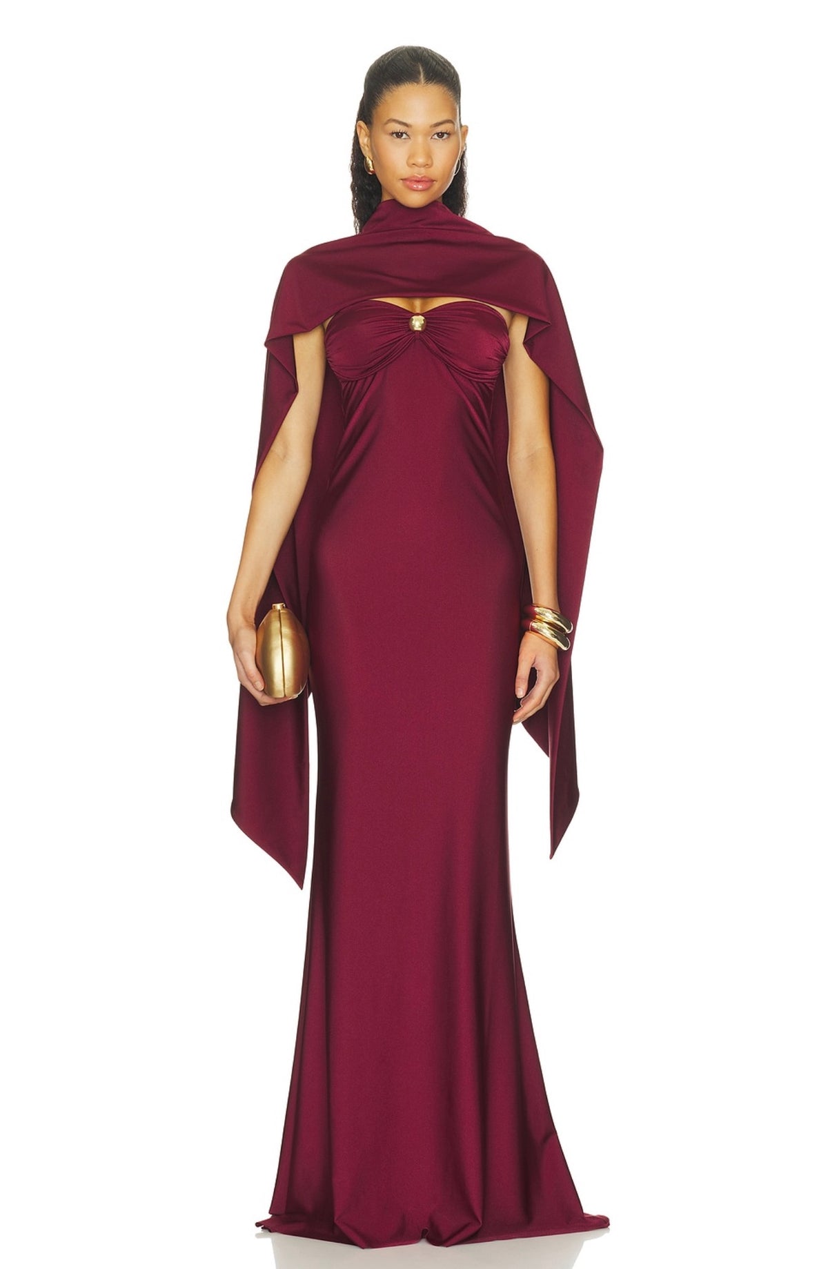 Bella Maxi Dress with Scarf