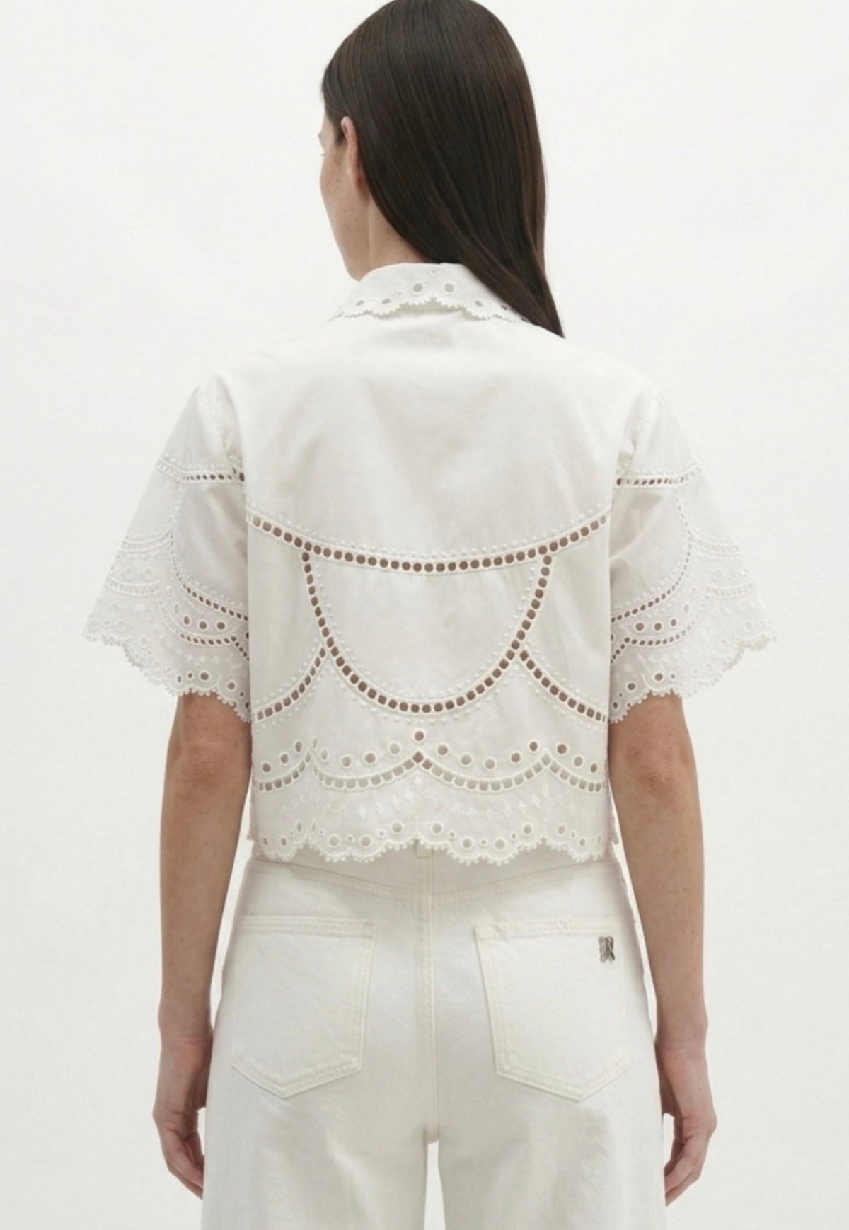 Chemise MC Avec Broderies