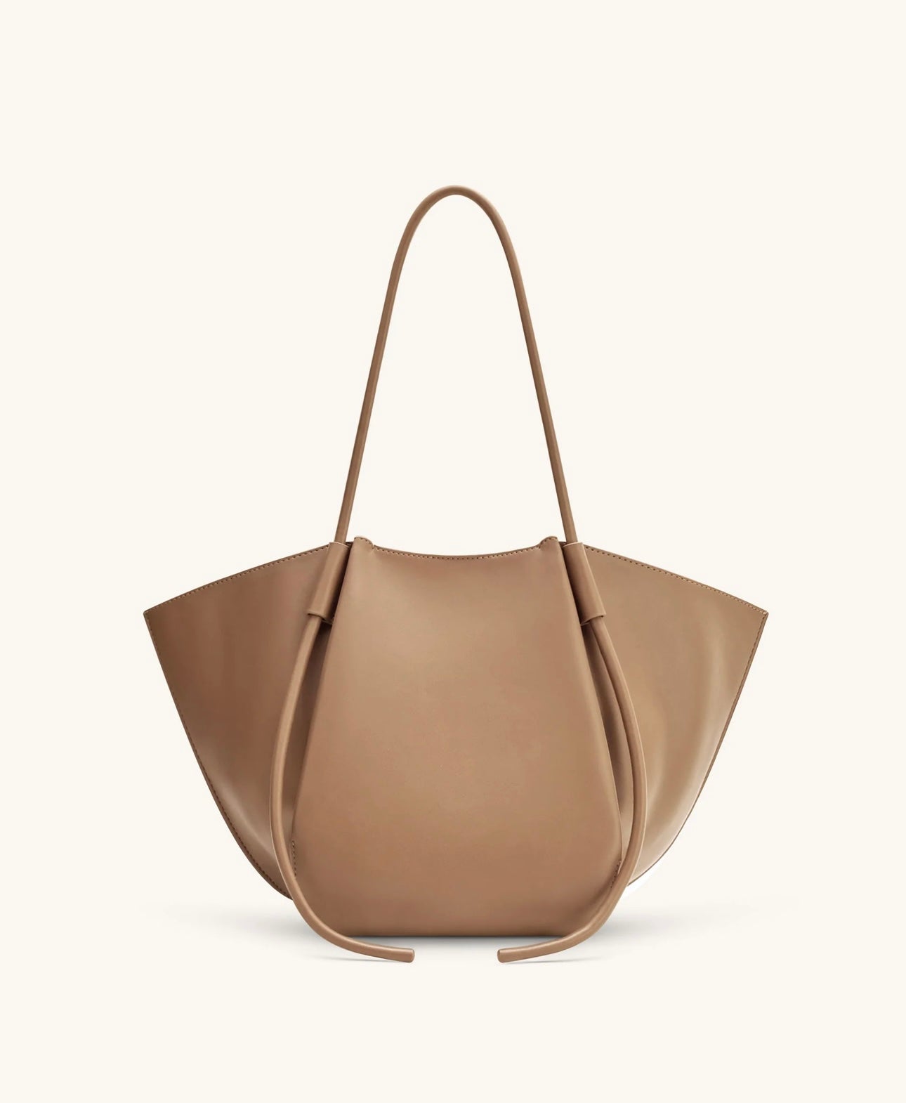 Nala Wide Tote Bag| Clay Brown