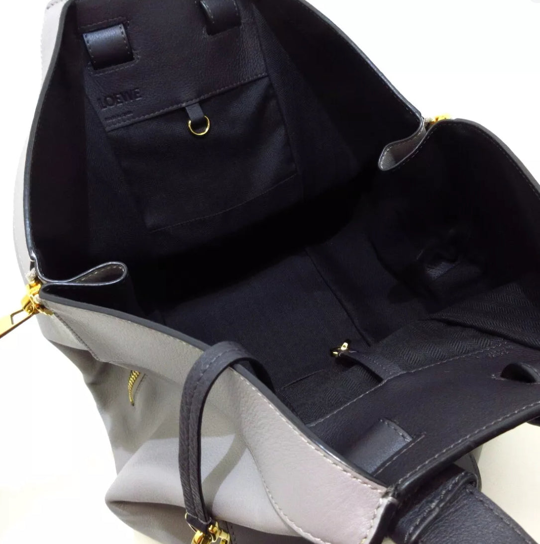 Loewe Hammock Bag -         2016-2023 Medium Tricolor Hammock Bag satchel