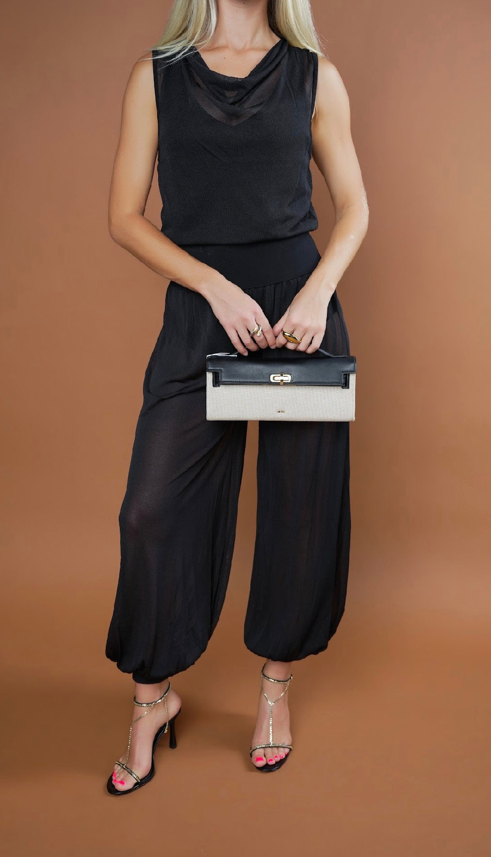 CARA COWL NECK TANK TOP SIMKHAI