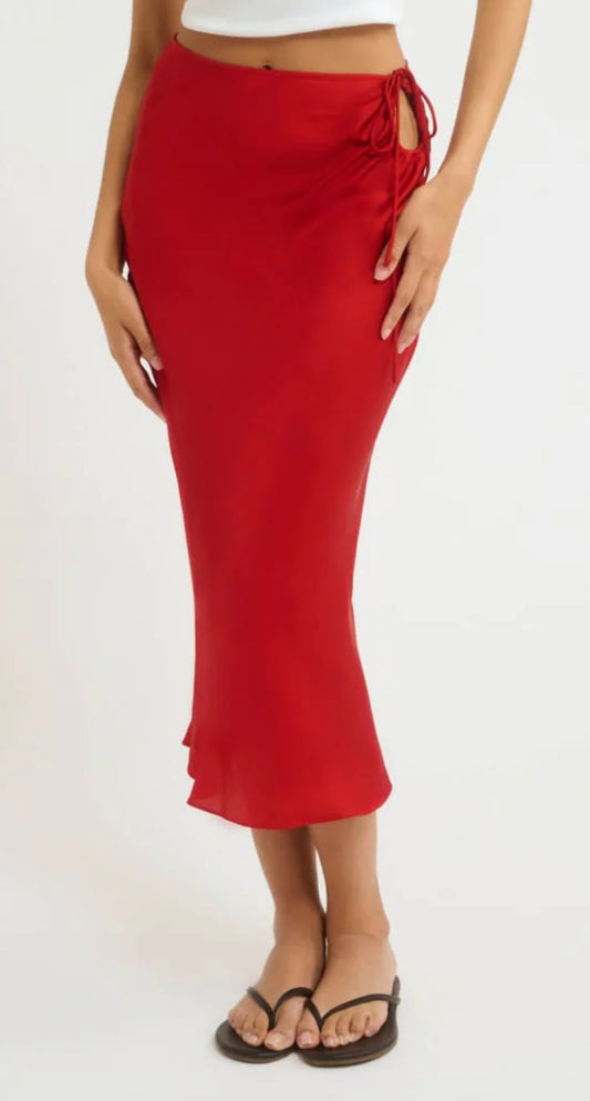 Kauai Keyhole Midi Skirt