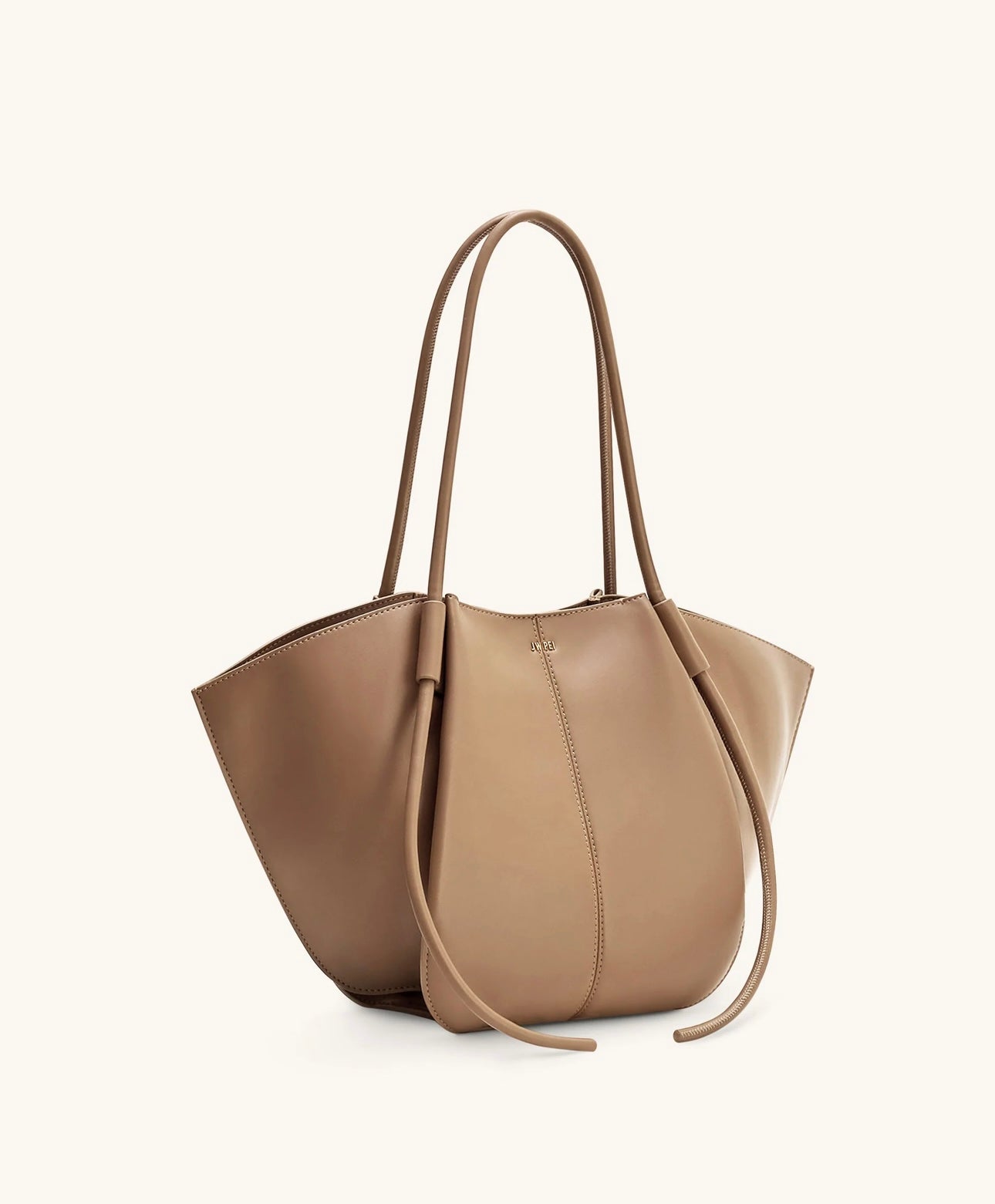 Nala Wide Tote Bag| Clay Brown