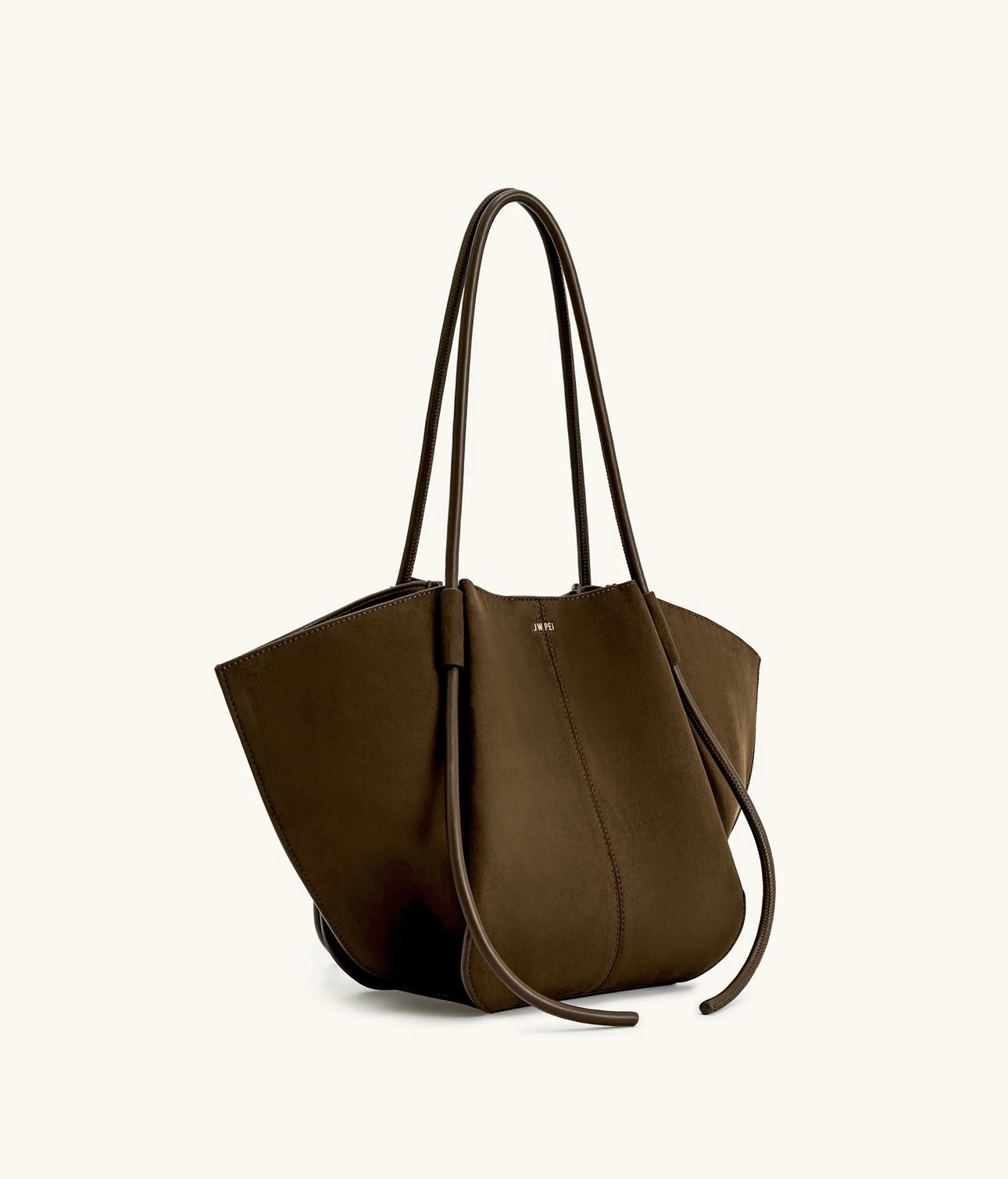 Nala Wide Tote Bag| Mocha Brown