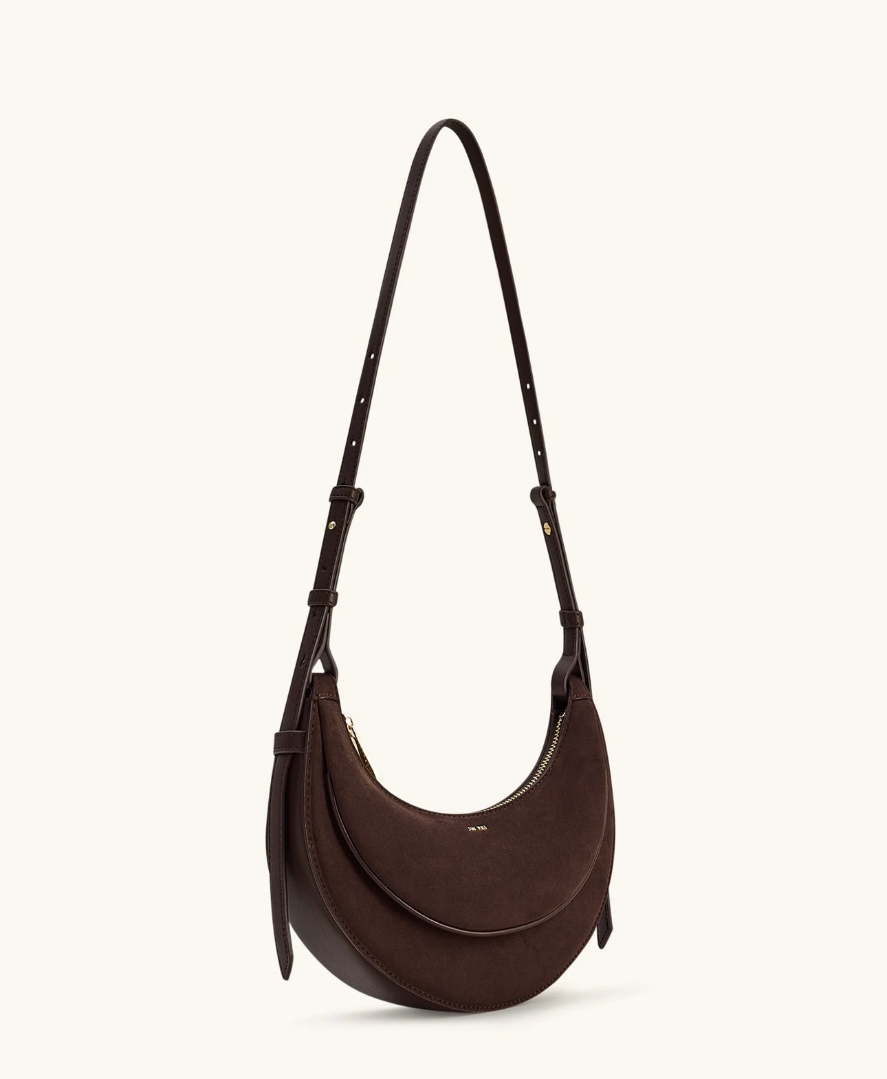 Sharon Woven Crossbody Bag| Coffee Brown