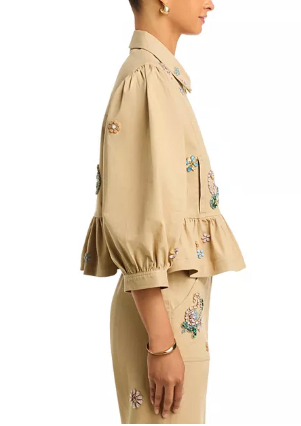 Rhinestone Paisley Daphne Jacket