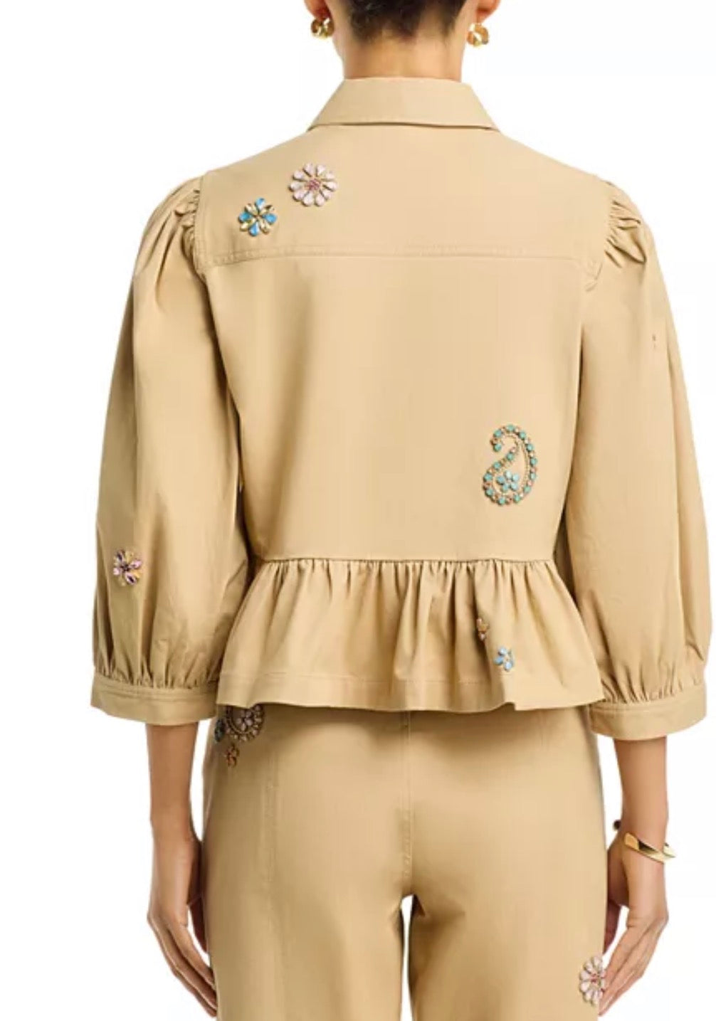 Rhinestone Paisley Daphne Jacket