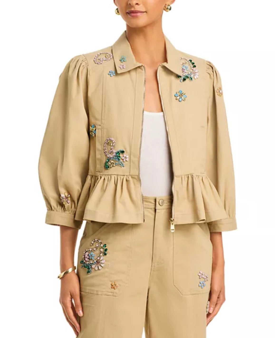 Rhinestone Paisley Daphne Jacket