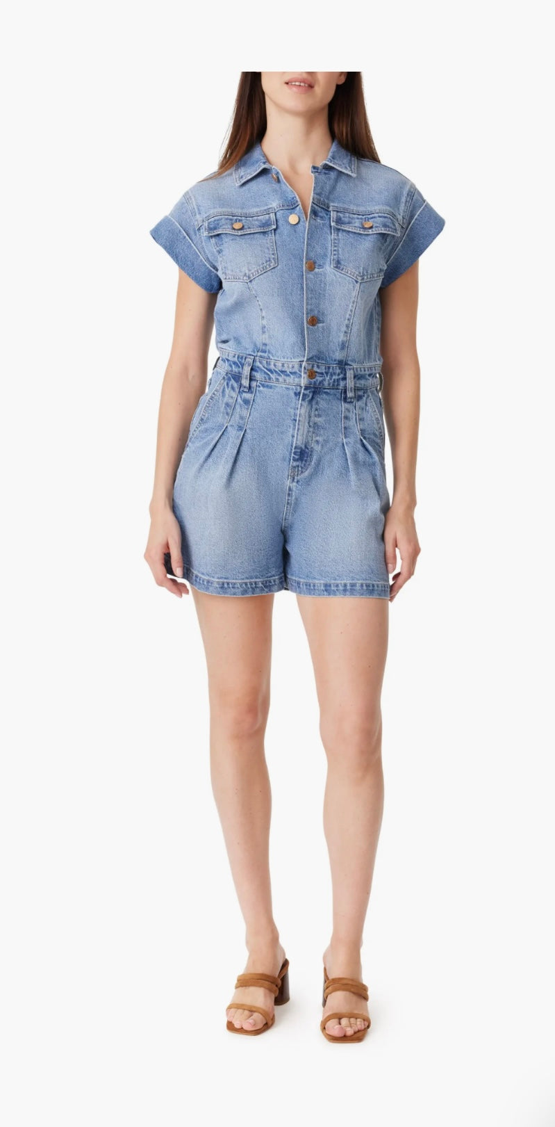 Roll Cuff Denim Jumpsuit
Habitual