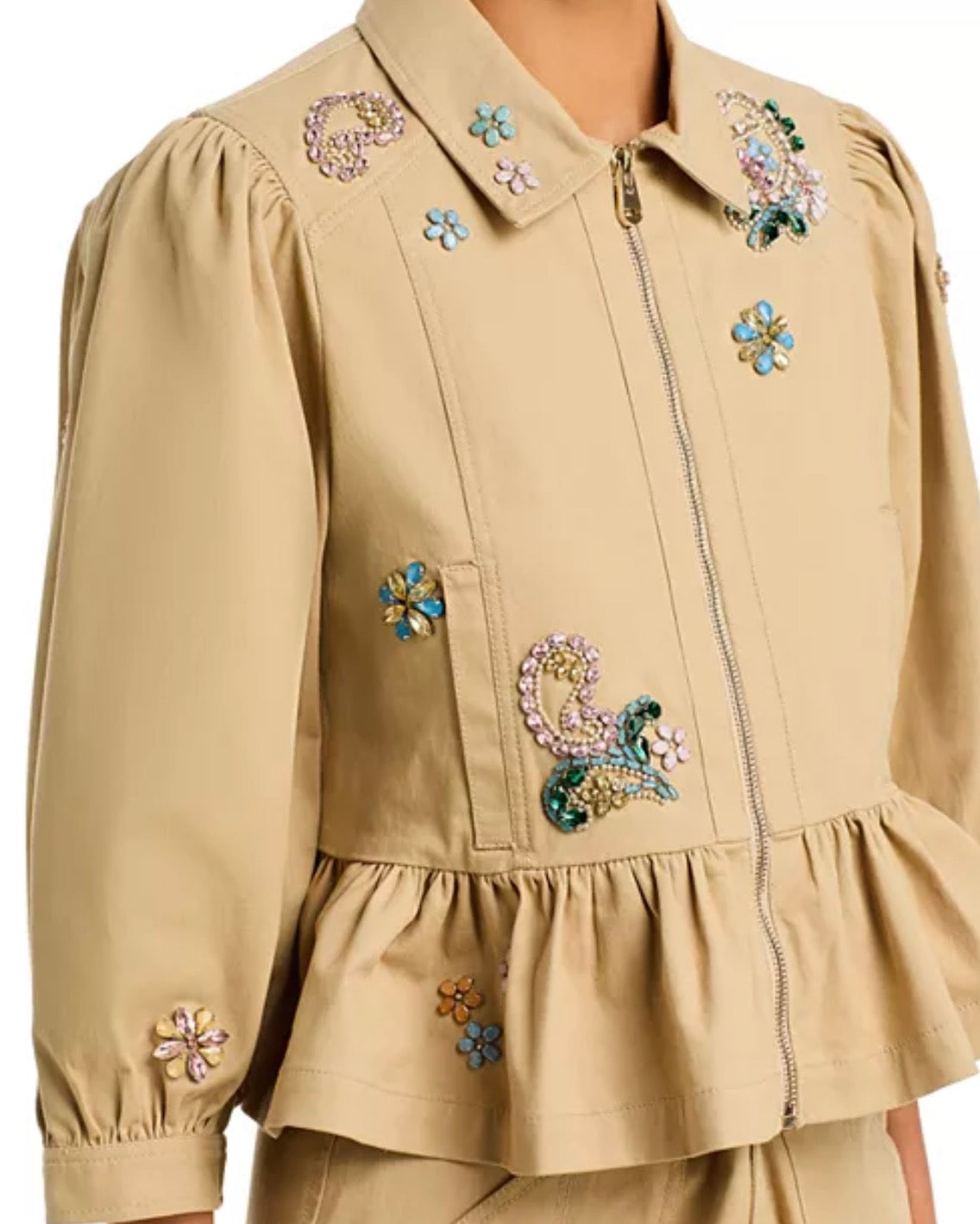 Rhinestone Paisley Daphne Jacket