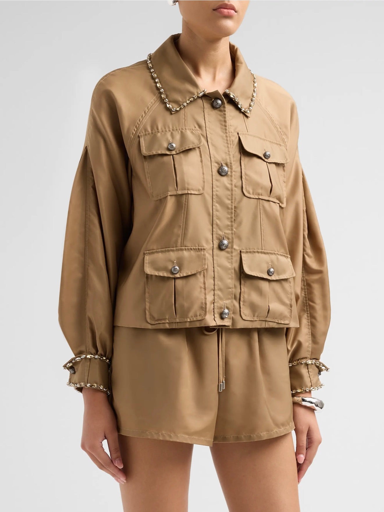 Rhinestone Chain Adami Jacket