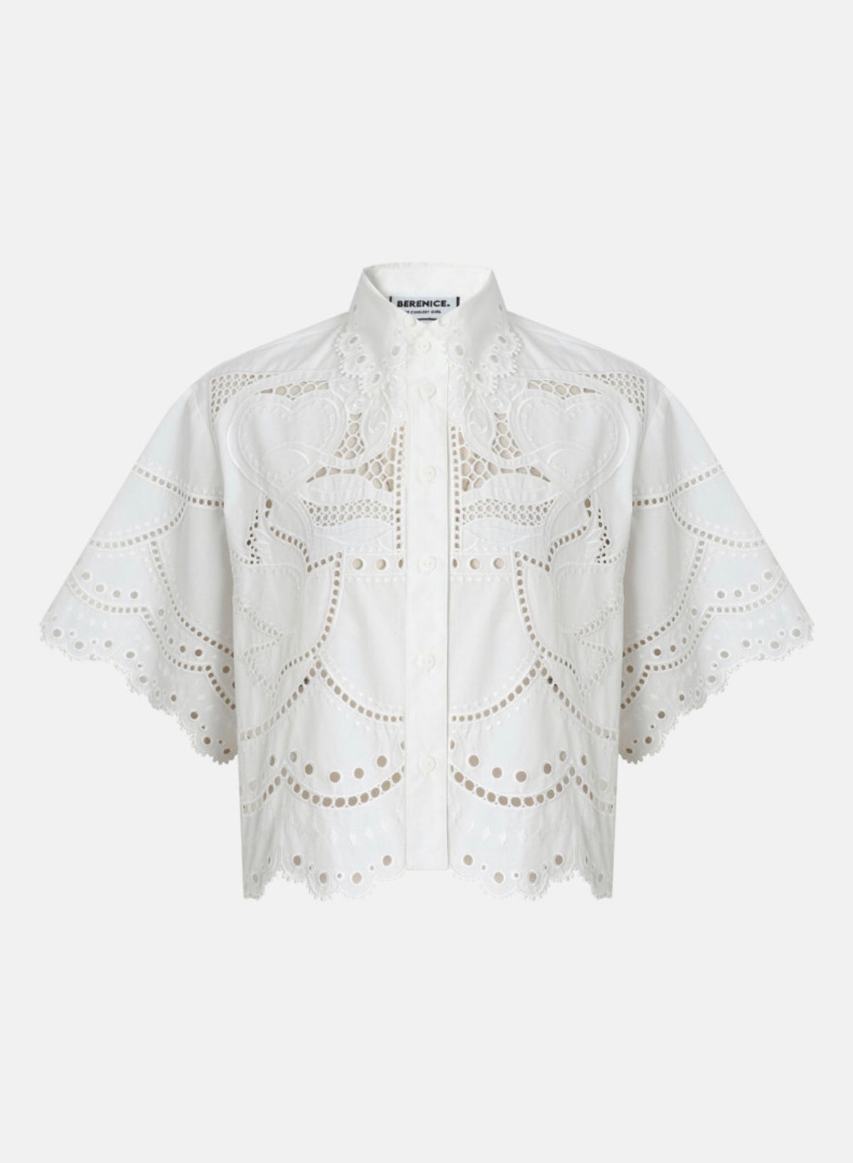 Chemise MC Avec Broderies