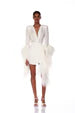 Geisha Blanc Mini Dress
