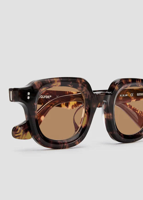 Gustave- Red Tortoise and Brown Lens