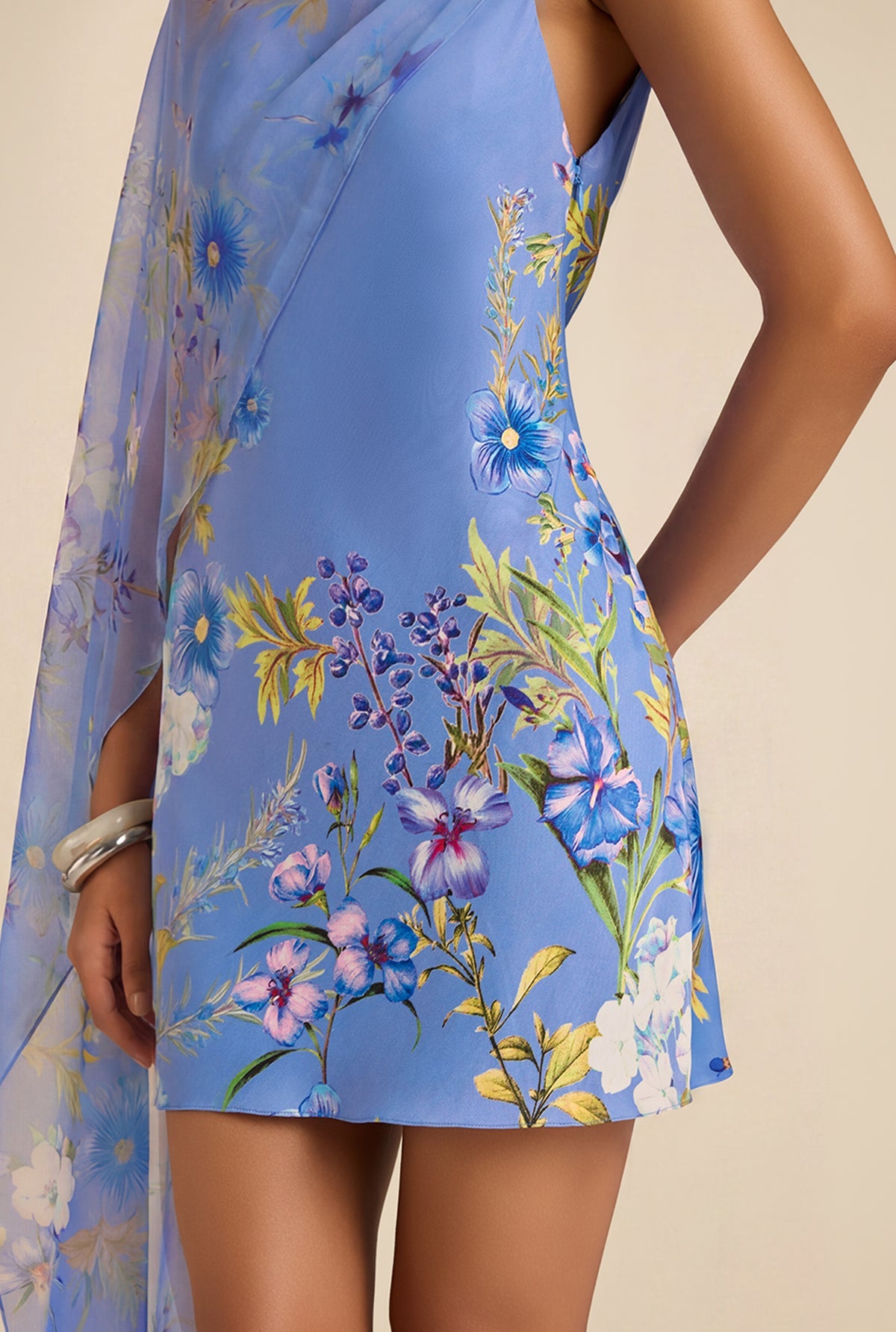 Akya Sash Mini Dress