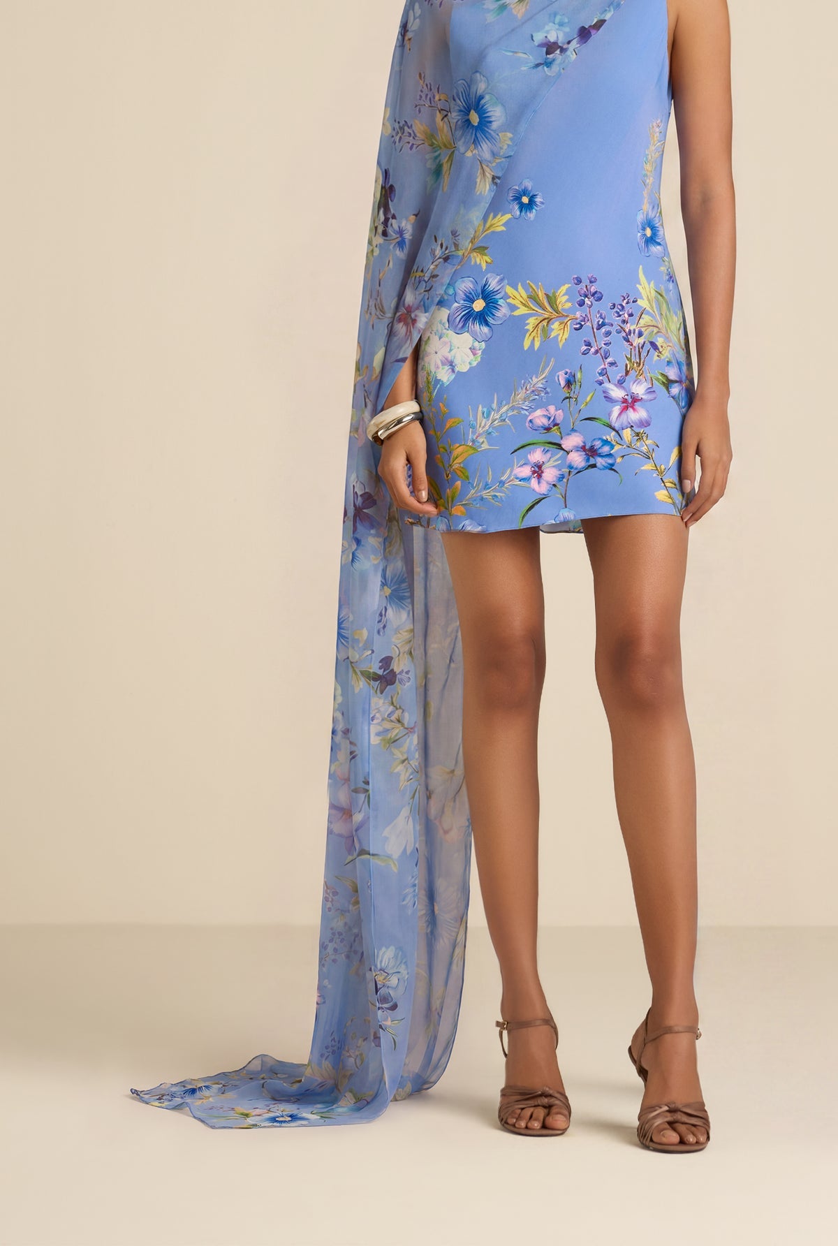 Akya Sash Mini Dress