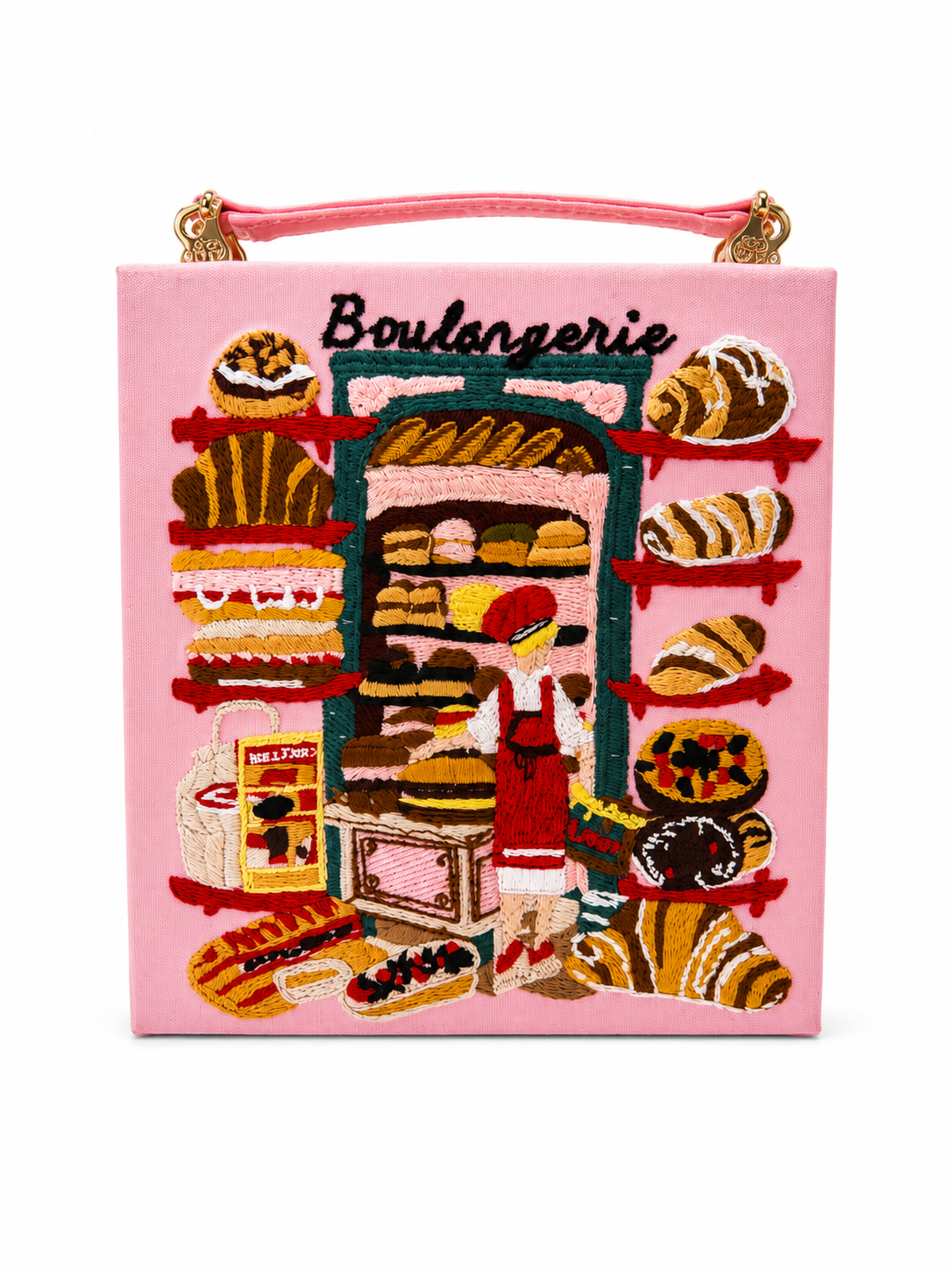Boulangerie Pattern Book Top Handle Bag